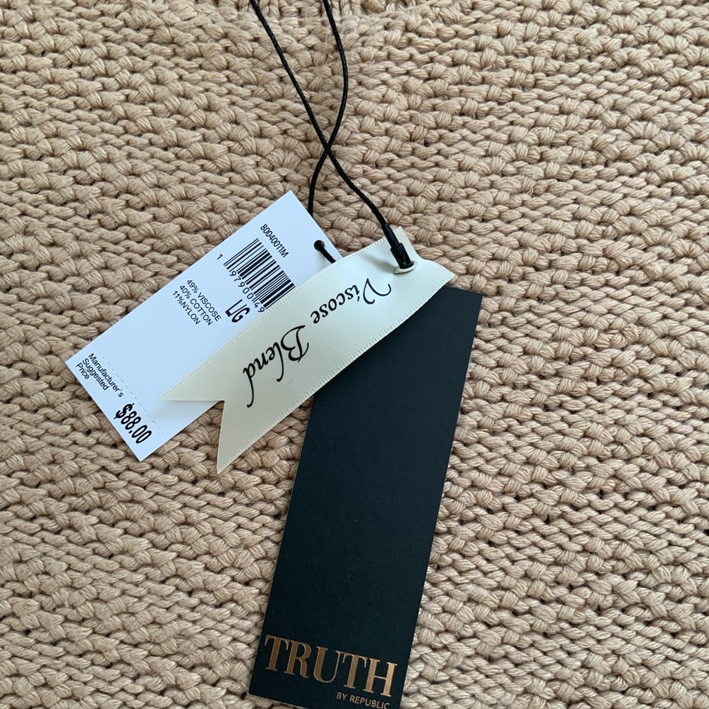 Truth by Republic Men's Textured Knit Sweater - Picture 5 of 5